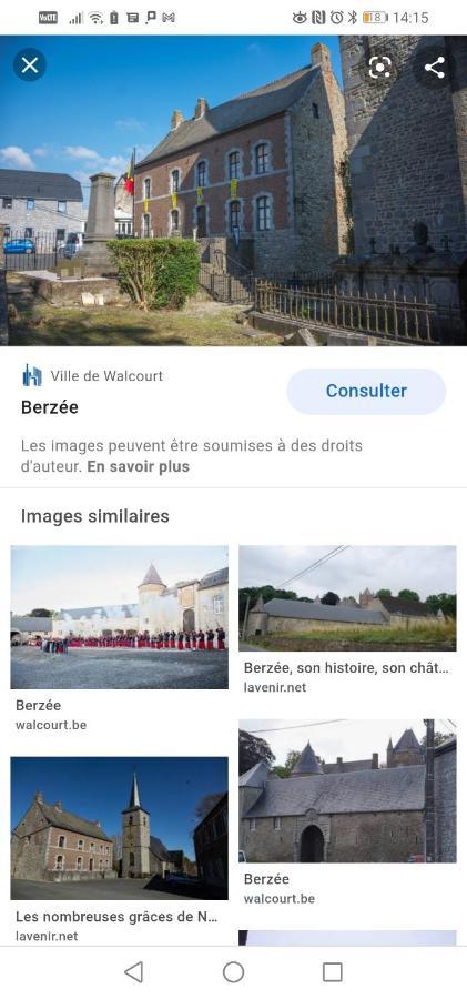 Maison D'Hote Les Notes Endormie Chambre Secrete Berzee 外观 照片