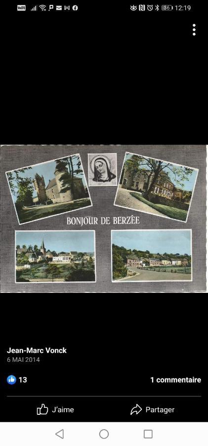 Maison D'Hote Les Notes Endormie Chambre Secrete Berzee 外观 照片
